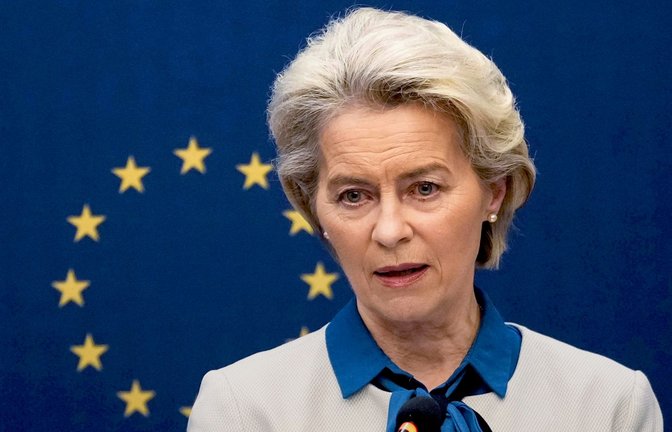 Ursula von der Leyen steht seit 2019 an der Spitze der EU-Kommission.<span class='image-autor'>Foto: Imago/Kyodo News</span>