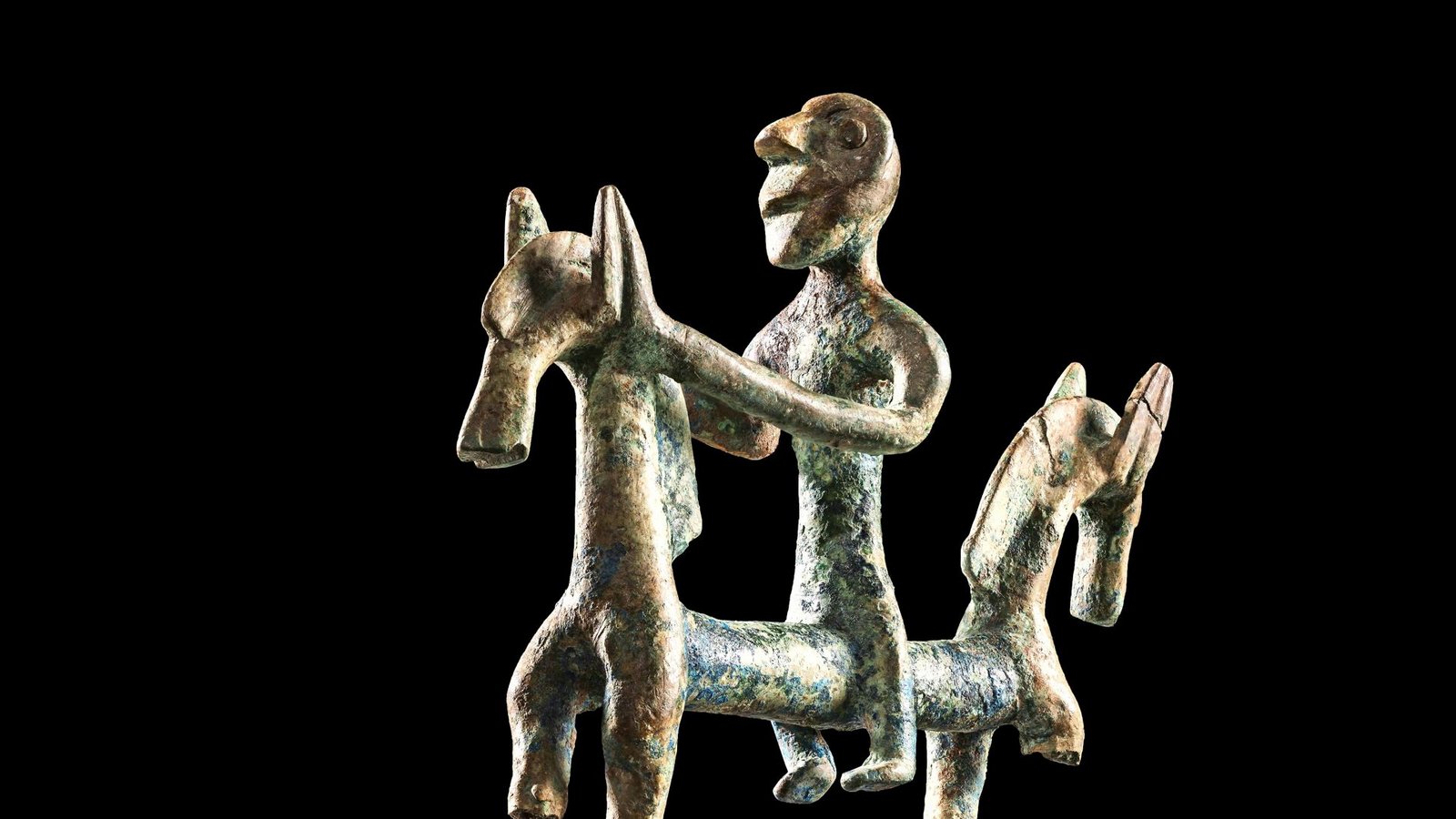 Der „Unlinger Reiter“ wurde in einem frühkeltischen Wagengrab bei Unlingen entdeckt. Er gilt als bisher älteste Reiterdarstellung im süddeutschen Raum.Foto: Landesamt für Denkmalpflege Der „Unlinger Reiter“ wurde in einem frühkeltischen Wagengrab bei Unlingen entdeckt. Er gilt als bisher älteste Reiterdarstellung im süddeutschen Raum.Foto: Landesamt für Denkmalpflege
