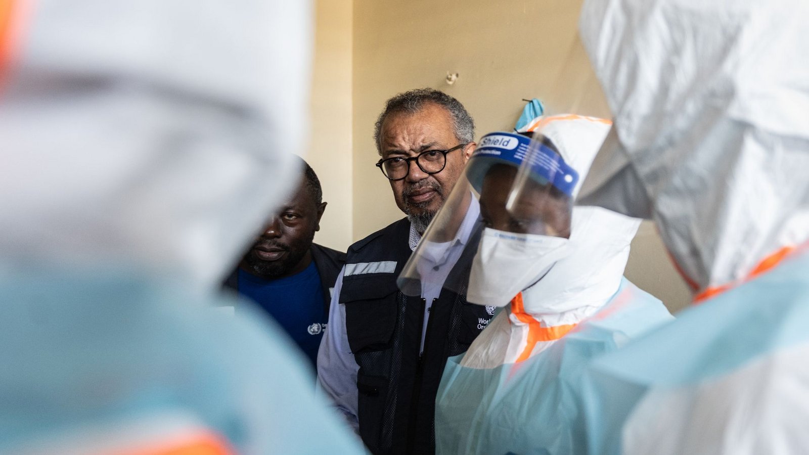Dem WHO-Chef bereitet die Lage im Kongo größere Sorgen als der einzelne Patient in Frankreich.Foto: Moses Sawasawa/AP/dpa