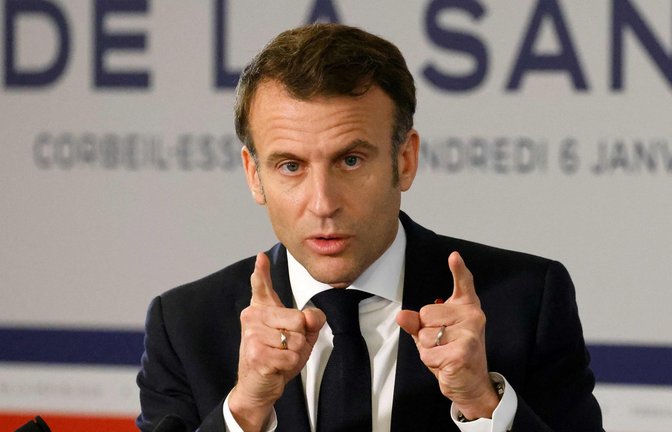 Präsident Emmanuel Macron verspürt Gegenwind aus allen politischen Richtungen.<span class='image-autor'>Foto: AFP/LUDOVIC MARIN</span>