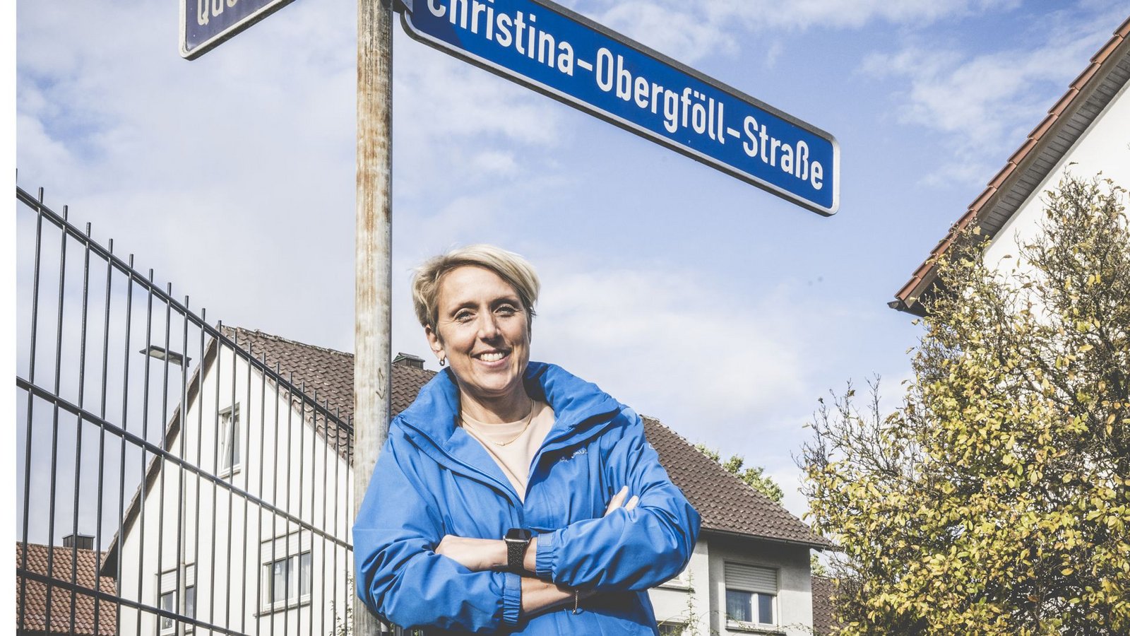 In der Nähe des Mahlberger Sportplatzes ist eine Straße nach der Leichtathletin benanntFoto: Andreas Reiner