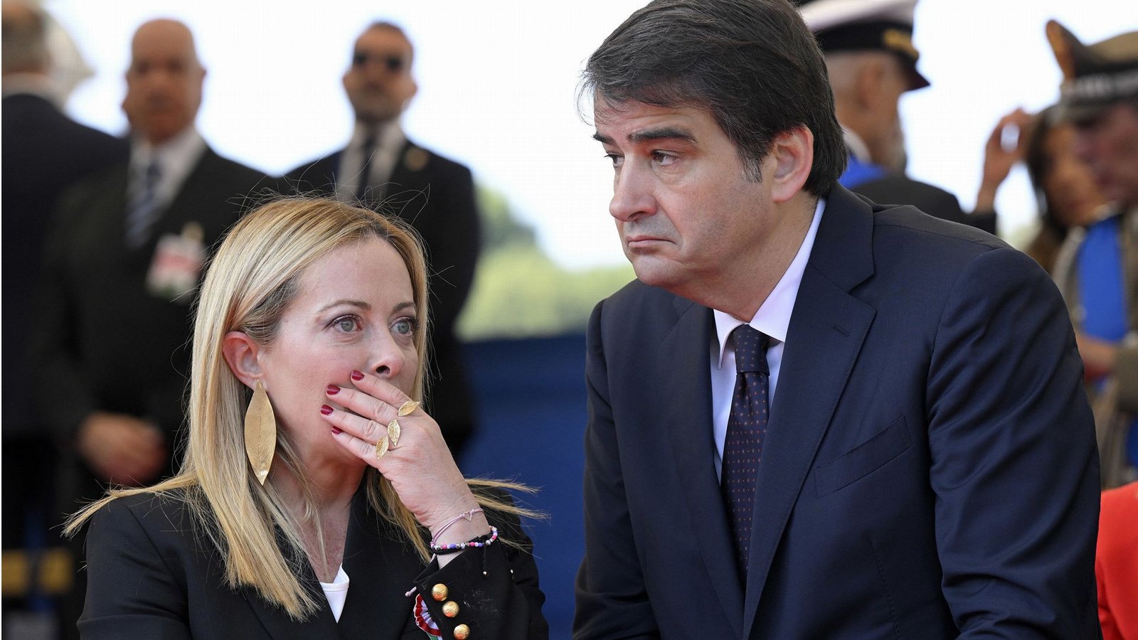 Giorgia Melonis Mann für Brüssel. Italiens ultrarechte Regierungschefin hat Raffaele Fitto als EU-Kommissar nominiert. Der ist zwar umstritten, hat aber sehr gute Chancen.Foto: dpa/Luigi Mistrulli Giorgia Melonis Mann für Brüssel. Italiens ultrarechte Regierungschefin hat Raffaele Fitto als EU-Kommissar nominiert. Der ist zwar umstritten, hat aber sehr gute Chancen.Foto: dpa/Luigi Mistrulli