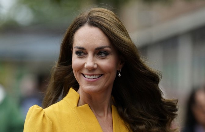 Nach einer Bauch-Operation war Kate Middleton lange nicht zu sehen – nun ist die Prinzessin offenbar wieder aufgetaucht (Archivbild).<span class='image-autor'>Foto: dpa/Andrew Matthews</span>