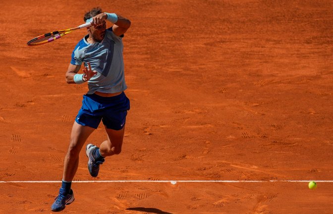 Rafael Nadal verlor in Madrid gegen Carlos Alcaraz.<span class='image-autor'>Foto: Bernat Armangue/AP/dpa</span>