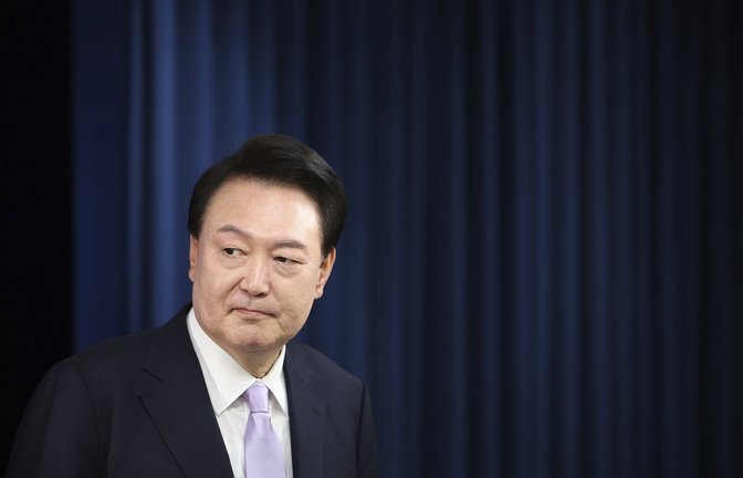 Fürs Erste ist Präsident Yoon Suk Yeol abgetaucht.<span class='image-autor'>Foto: dpa/Kim Hong-Ji</span>