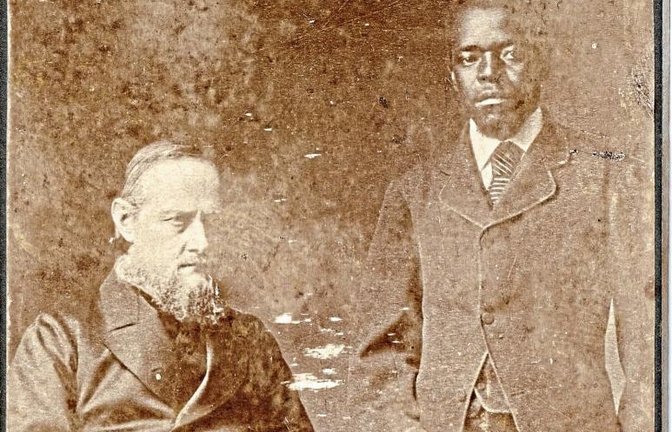 Johannes Rebmann mit seinem Begleiter Isaak im Jahr 1875. Fotos: p