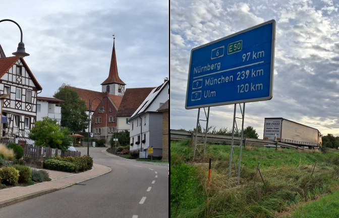 Auf der Gröninger Hauptstraße ist kaum noch Verkehr - doch der Lärm von der nahen Autobahn ist unüberhörbar.<span class='image-autor'>Andreas Geldner</span>