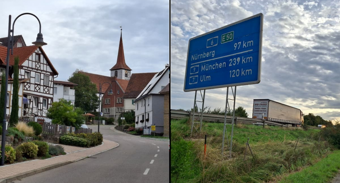 Auf der Gröninger Hauptstraße ist kaum noch Verkehr - doch der Lärm von der nahen Autobahn ist unüberhörbar.