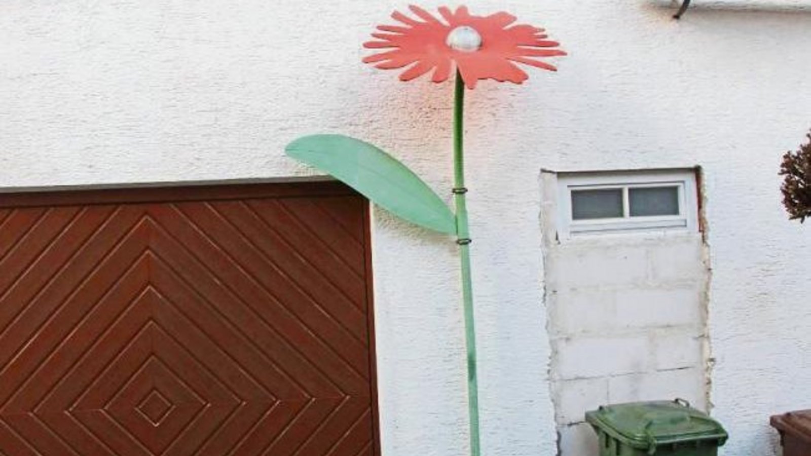 Riesenblumen gedeihen offenbar in Roßwag besonders gut.  Foto: Banholzer