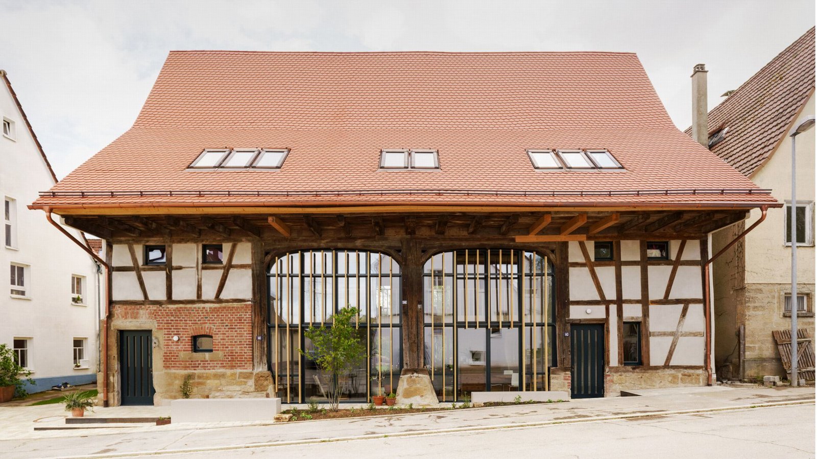 Beim „Häuser“-Award reüssiert hat auch die Scheune in Tübingen von KO/OK Architekten.Foto: Sebastian Schels