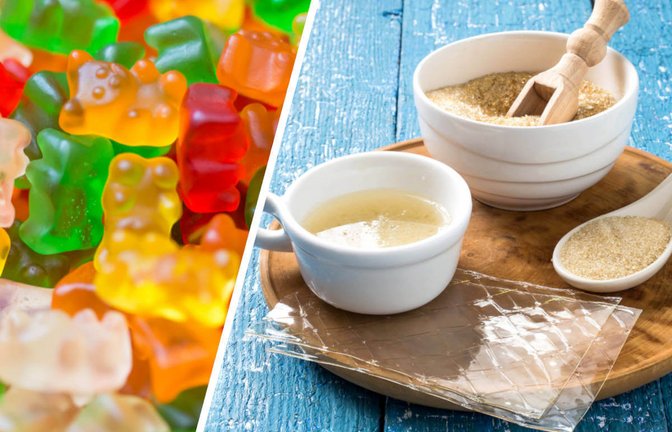 Alles Wichtige zur Herstellung von Gelatine. Daraus besteht die tierische Speisegelatine in Gummibärchen.<span class='image-autor'>Foto: Pashu Ta Studio/13Smile - Shutterstock.com</span>