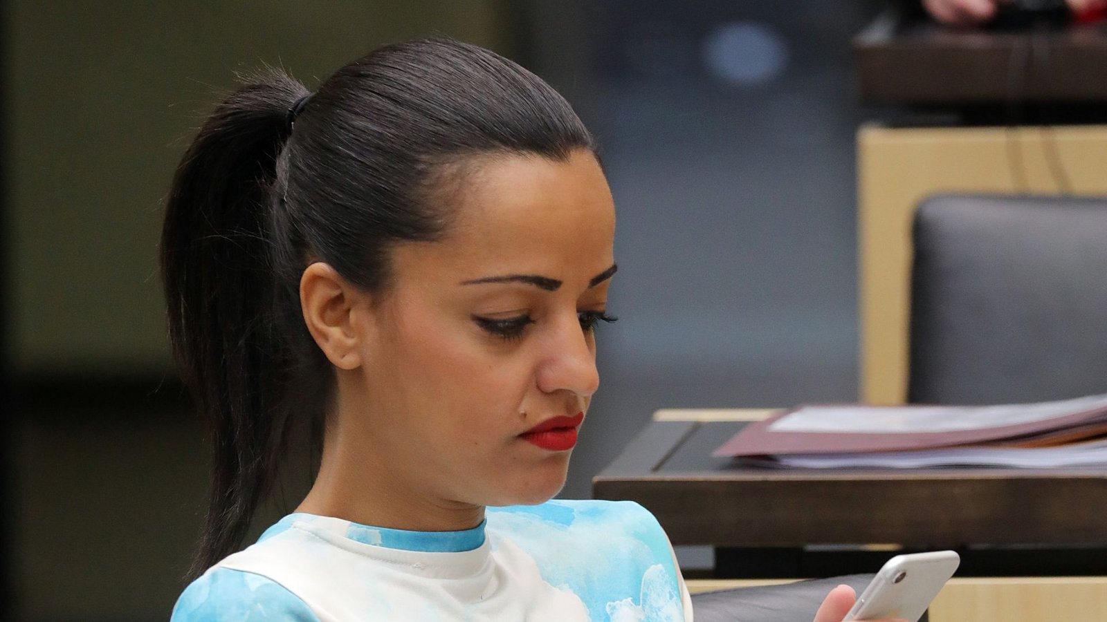 Sawsan Chebli muss sich im Internet einiges anhören.Foto: dpa/Wolfgang Kumm Sawsan Chebli muss sich im Internet einiges anhören.Foto: dpa/Wolfgang Kumm