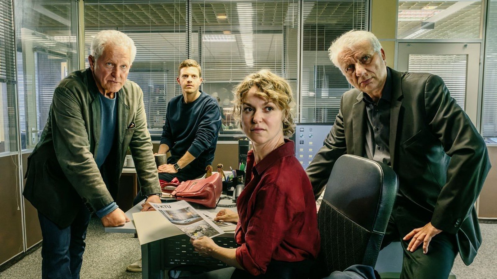Gruß aus der Vergangenheit: Die Fallanalytikerin aus alten Folgen schaut vorbei.Foto: BR/Hendrik Heiden