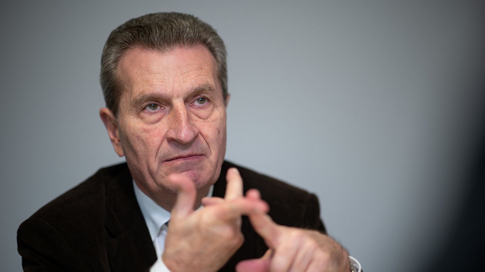 Alt-Ministerpräsident und Ex-EU-Kommissar Günther Oettinger sagt: Es gibt keinen Wahlkampf ohne Fehler.Foto: &nbsp;