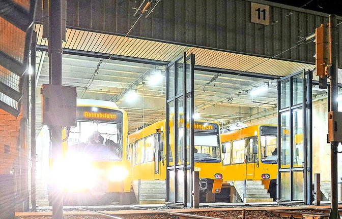 Die SSB sichern in der Landeshauptstadt den Nahverkehr. Das Unternehmen hatte im Jahr 2020 einen ­seiner früheren Chefs verklagt.
         Foto: Lichtgut/Leif Piechowski<span class='image-autor'>Foto: &nbsp;</span>