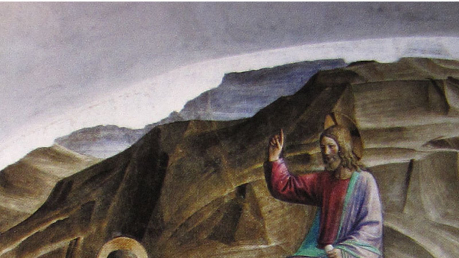 40 Tage dauert die Fastenzeit, in der sich Christen auf das höchste Fest des christlichen Glaubens, Ostern, vorbereiten. 40 Tage, die an Jesus von Nazareth erinnern, der diese Zeit fastend und betend in der Wüste zubrachte (Foto: Die Bergpredigt, Fresko von Fra Angelico, 1437–1445).Foto: Wikipedia commons 40 Tage dauert die Fastenzeit, in der sich Christen auf das höchste Fest des christlichen Glaubens, Ostern, vorbereiten. 40 Tage, die an Jesus von Nazareth erinnern, der diese Zeit fastend und betend in der Wüste zubrachte (Foto: Die Bergpredigt, Fresko von Fra Angelico, 1437–1445).Foto: Wikipedia commons