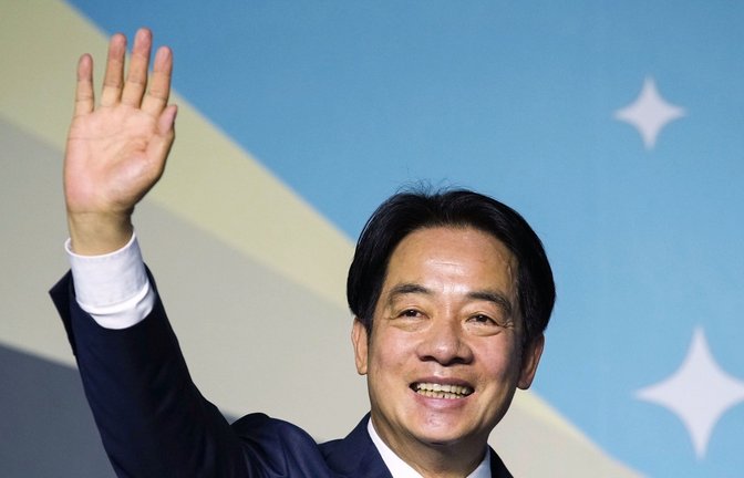 Taiwans neuer Präsident Lai Ching-te.<span class='image-autor'>Foto: dpa</span>