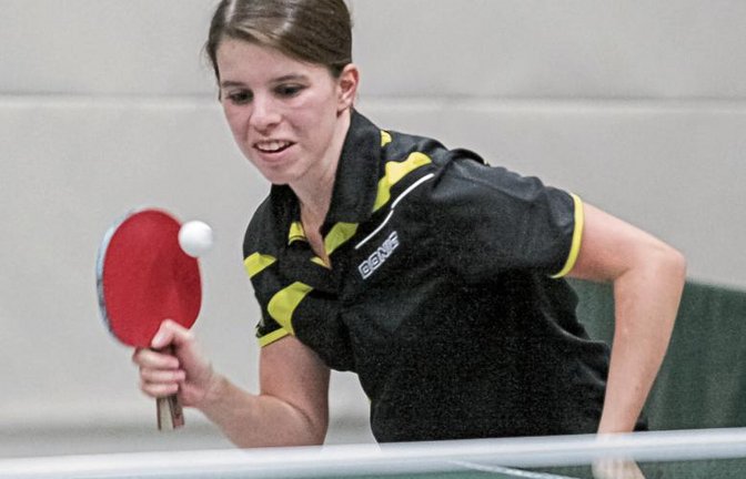 Sandra Eilzer geht mit dem TSV Oberriexingen zuversichtlich in die Saison der Landesklasse Gruppe 2, obwohl der Umbruch an der Enz vorangetrieben wird. Foto: Simecek
