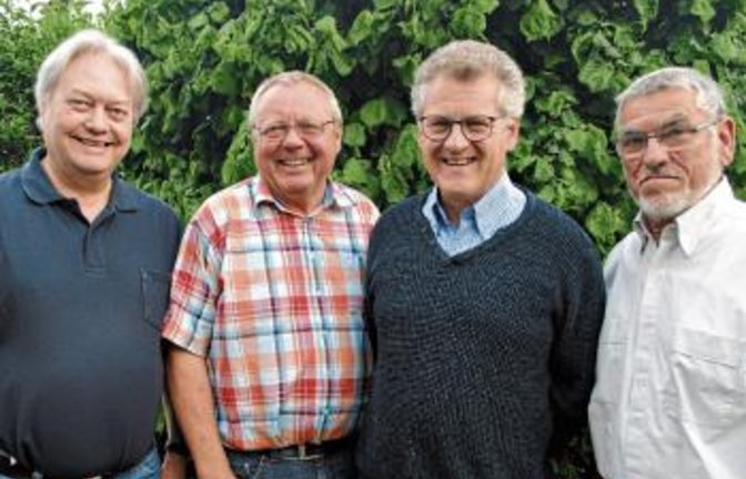 Vorstandschaft des Vereins.  Foto: Stahlfeld