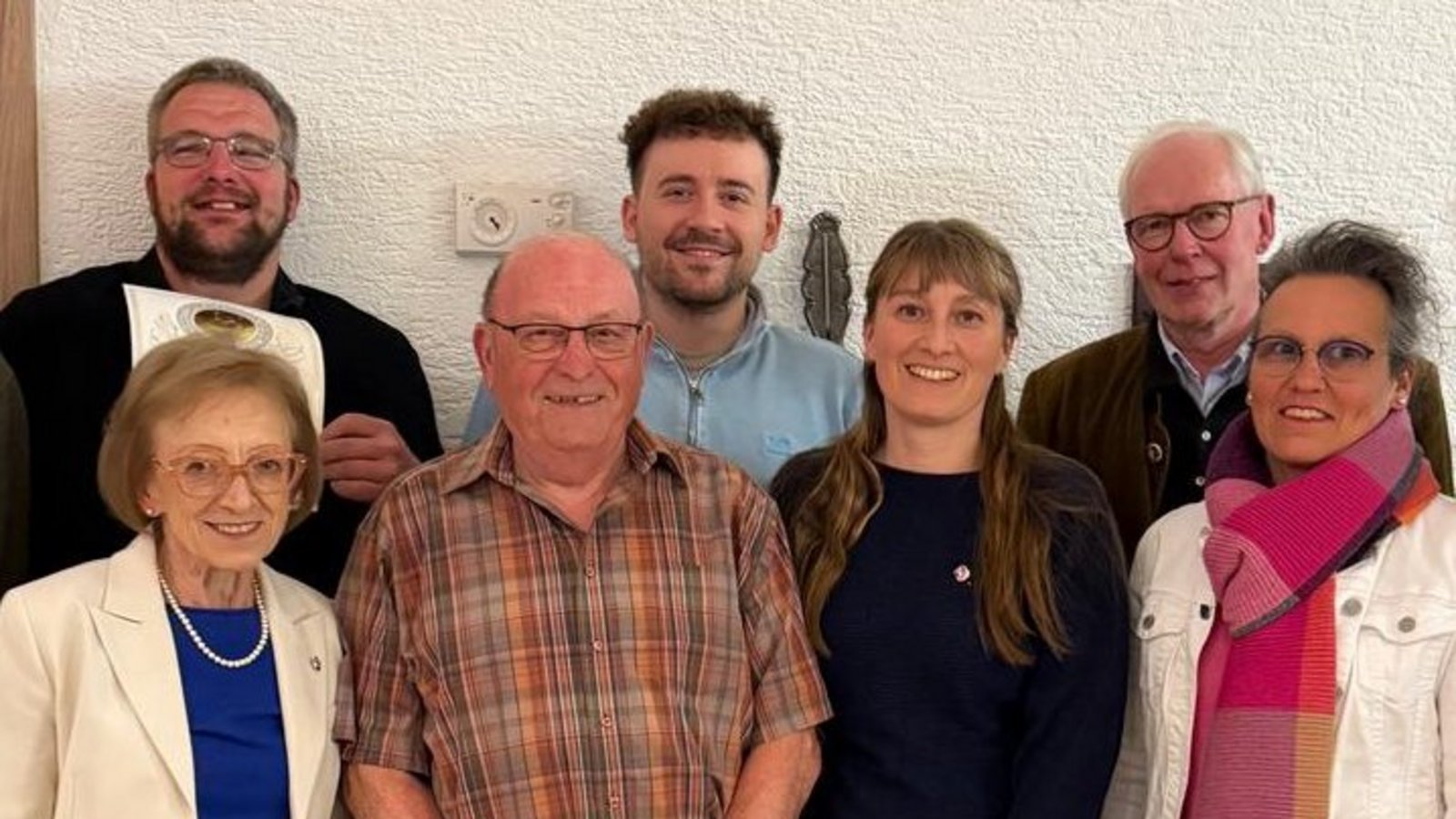 Viele Mitglieder werden bei der Hauptversammlung des Musikvereins Kleinglattbach für ihr langjähriges Engagement geehrt. Foto: p