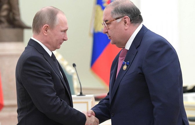 Alischer Usmanow wurde von der EU bislang als kremlfreundlicher Oligarch mit besonders engen Verbindungen zu Präsident Wladimir Putin bezeichnet. (Archivbild)<span class='image-autor'>Aleksey Nikolskyi/Planet Pix via ZUMA Wire/dpa</span>