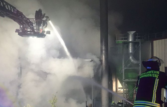 Beim Großbrand Ende September war auch die Vaihinger Feuerwehren im Einsatz. <span class='image-autor'>Foto: FWV</span>