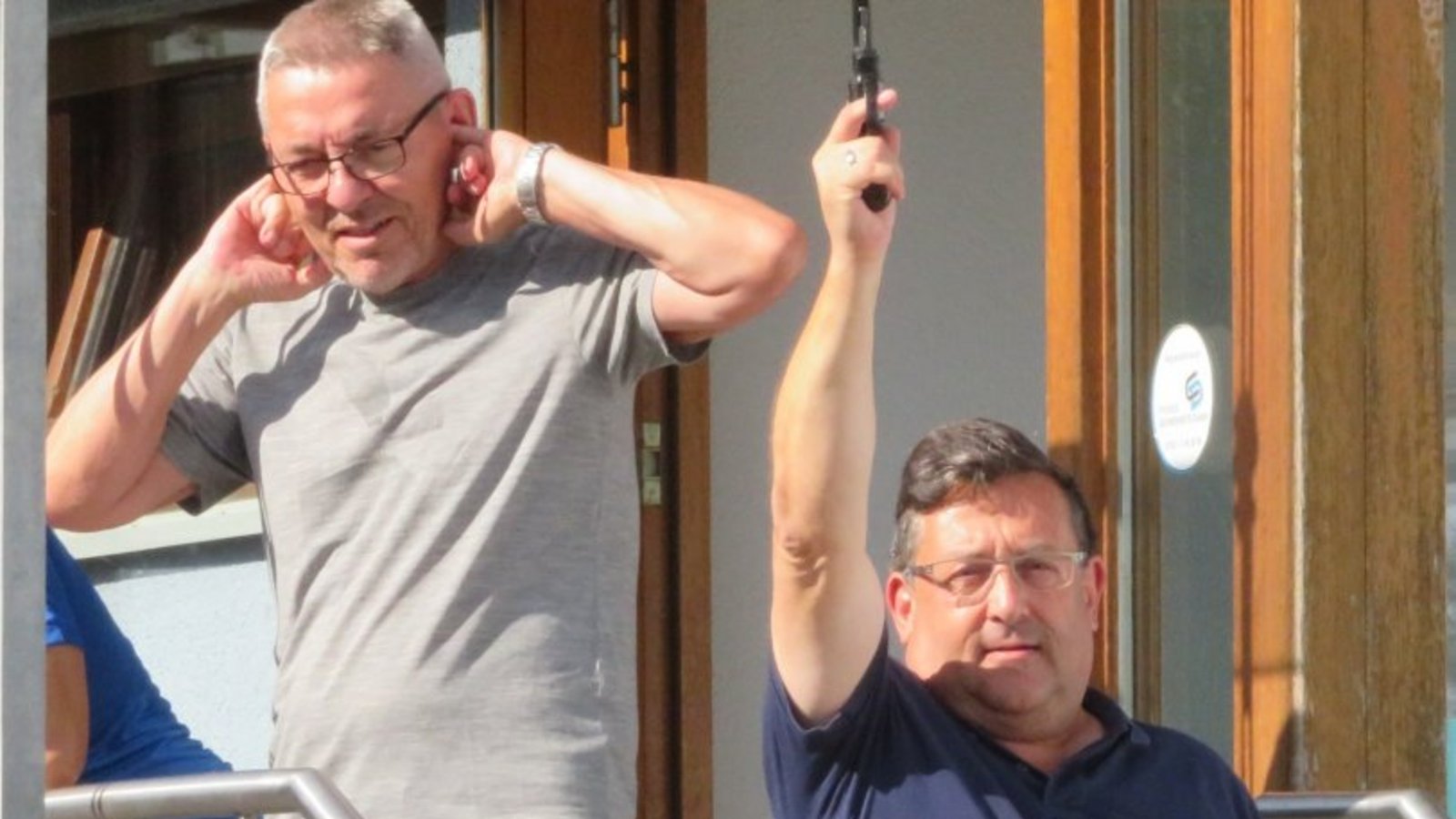 Startschuss durch Bürgermeister Klaus Reitze.