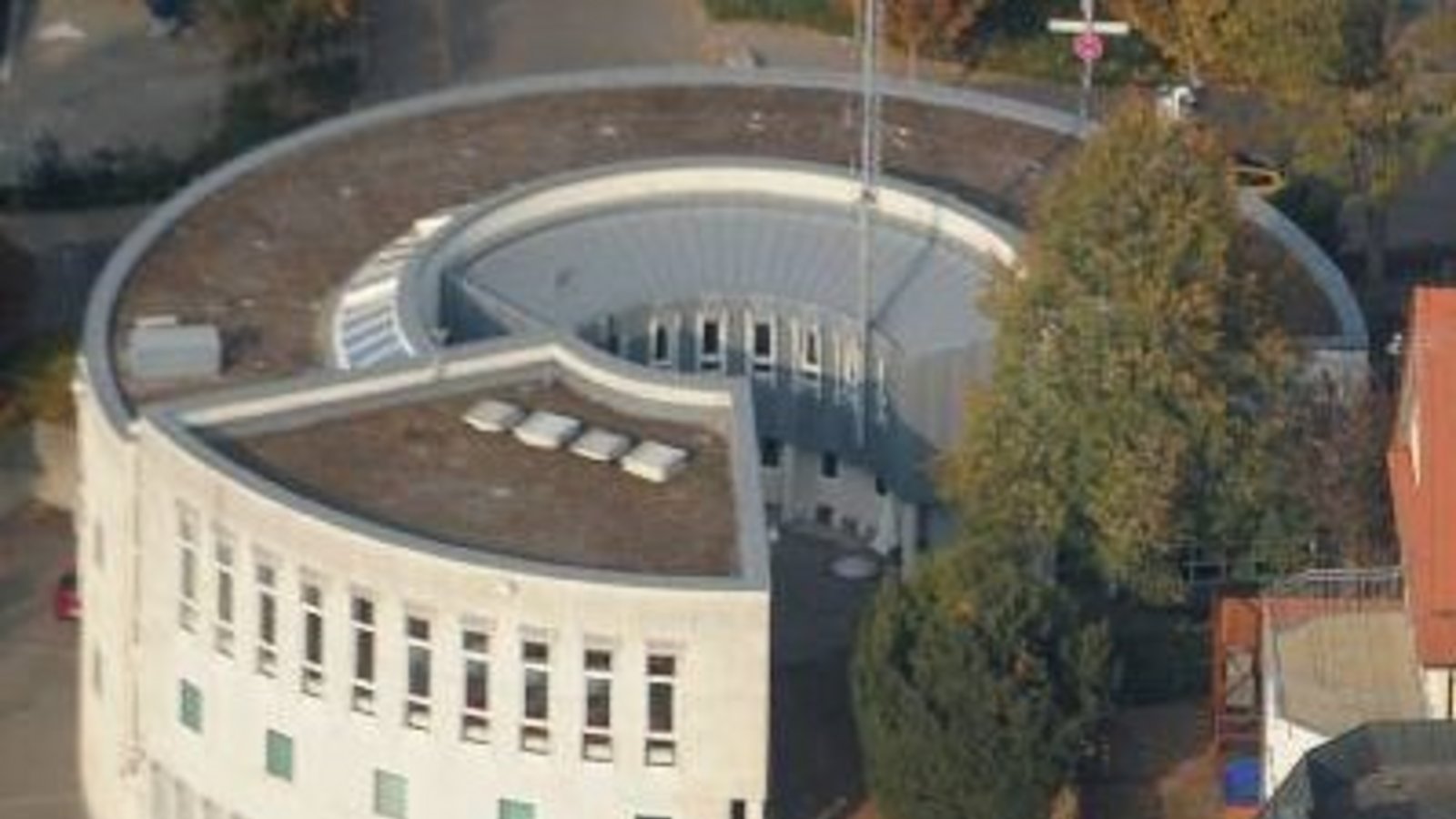 Das Polizeirevier Marbach. Foto: Kuhnle Das Polizeirevier Marbach. Foto: Kuhnle