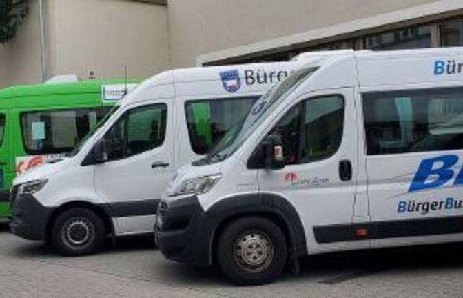 Viele Bürgerbusse beim Verbandstag. <span class='image-autor'>Foto: p</span>