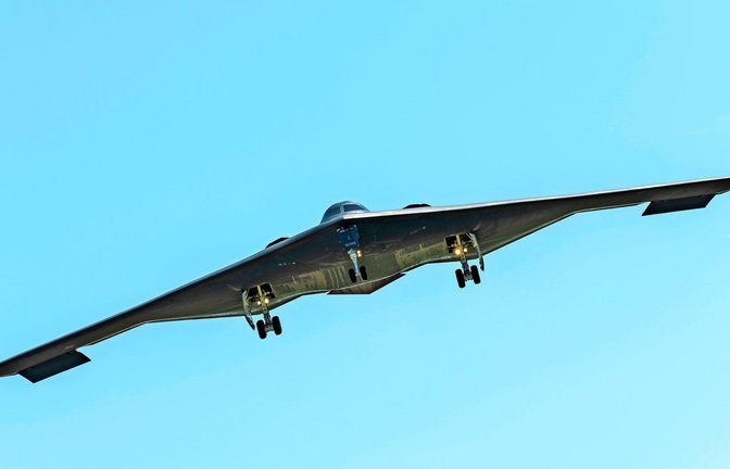 Tarnkappenbomber vom Typ B-2 wie dieser sollen im Iran eingesetzt worden sein.<span class='image-autor'>Foto: Senior Airman Devan Halstead/U.S</span>
