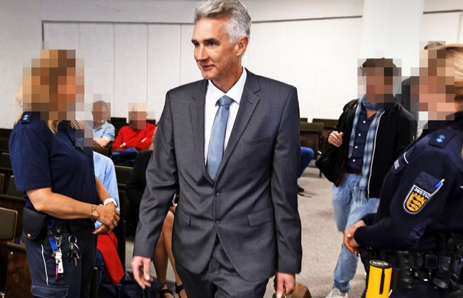 Der Inspekteur steht wegen des Vorwurfs der sexuellen Nötigung vor Gericht.<span class='image-autor'>Foto: Lichtgut/Julian Rettig (Archiv)</span>