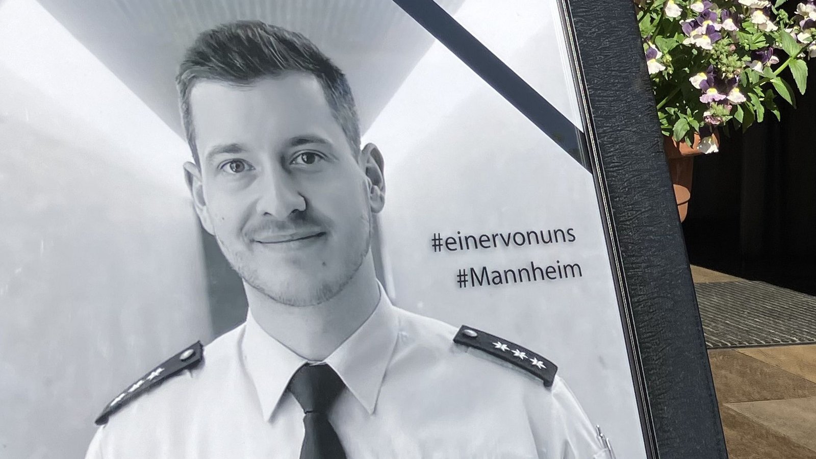 Rouven Laur war Polizist aus Leidenschaft. Bei einem Einsatz in Mannheim wurde er gewaltsam getötet.Foto: Florian Dürr