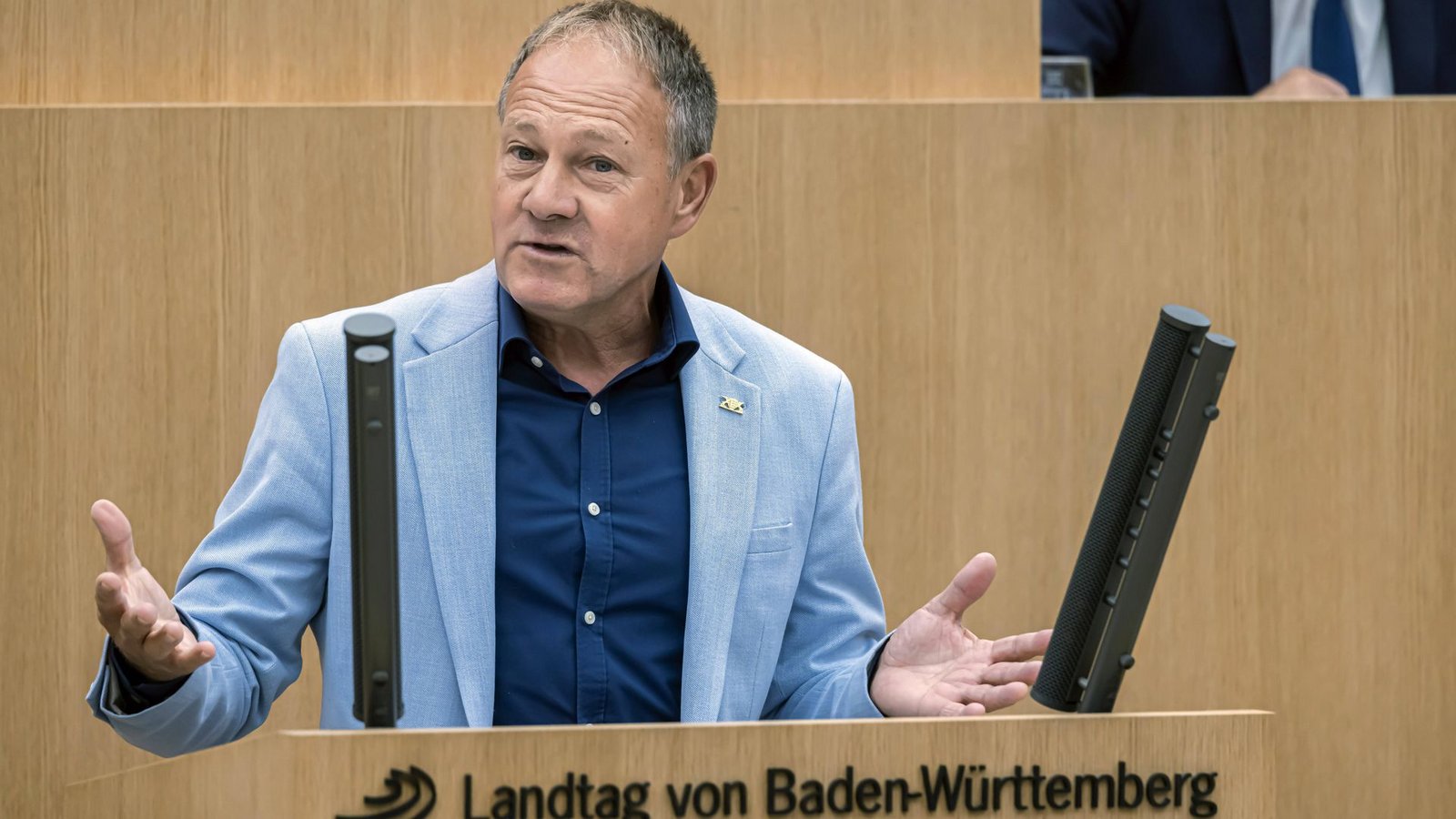 Hans-Peter Storz (SPD) wirft der Landesregierung Täuschung der Öffentlichkeit vor.Foto: imago//Arnulf Hettrich Hans-Peter Storz (SPD) wirft der Landesregierung Täuschung der Öffentlichkeit vor.Foto: imago//Arnulf Hettrich