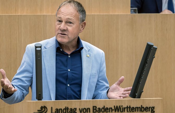 Hans-Peter Storz (SPD) wirft der Landesregierung   Täuschung der Öffentlichkeit vor.<span class='image-autor'>Foto: imago//Arnulf Hettrich</span>