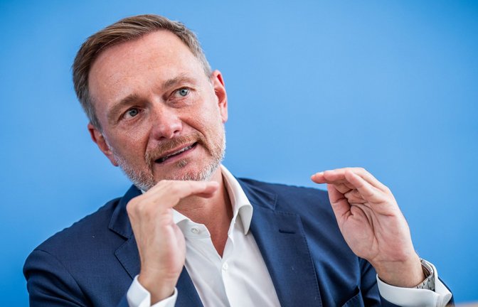 FDP-Chef Christian Lindner  will die illegale Migration deutlich begrenzen.<span class='image-autor'>Foto: dpa/Michael Kappeler</span>