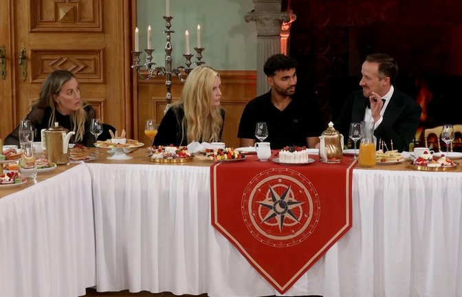 V.l.: Charlotte Würdig, Mirja du Mont, Younes Zarou und Joe Laschet.<span class='image-autor'>Foto: RTL</span>