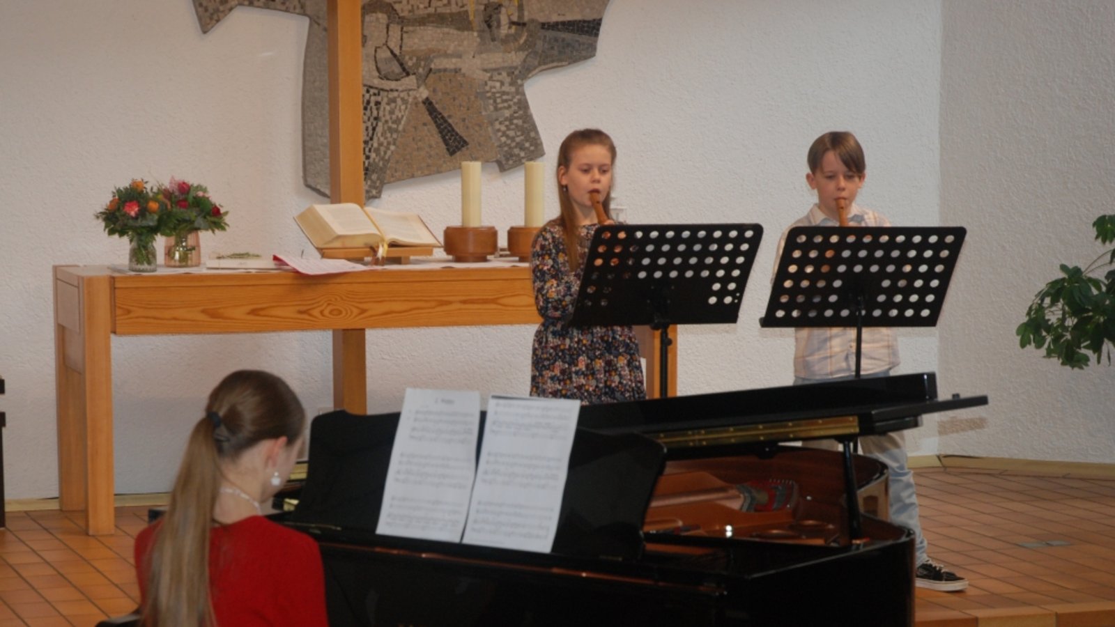 Abwechslungsreiches Repertoire: Die Musikschüler beweisen ihr Können.  Foto: p