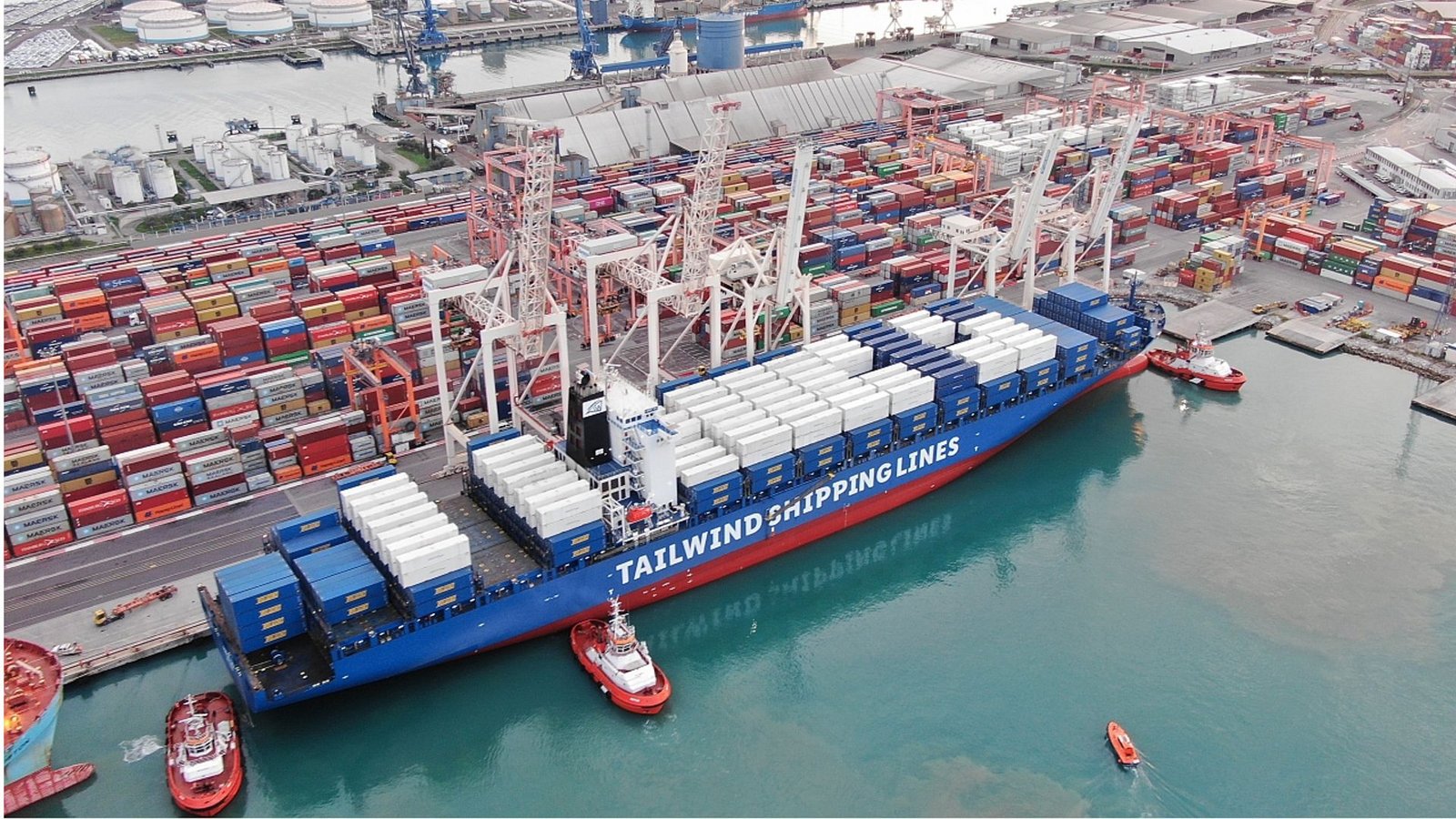 Das slowenische Koper ist für die Lidl-Reederei Tailwind ein wichtiger Umschlagplatz.Foto: Tailwind Shipping Lines