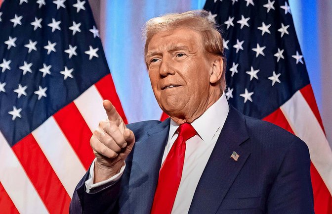 Donald Trump lässt keinen Zweifel an seinen Plänen für die USA.<span class='image-autor'>Foto: dpa/Alex Brandon</span>