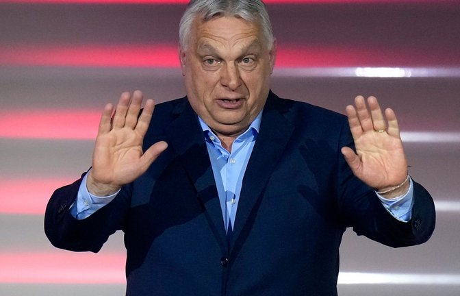 Ungarns langjähriger Regierungschef Orban war für viele Rechte in Europa eine Ikone. (Archivbild)<span class='image-autor'>Foto: Petr David Josek/AP/dpa</span>