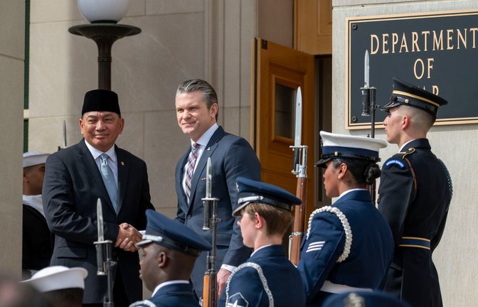 Die USA und Indonesien wollen künftig noch enger zusammenarbeiten.<span class='image-autor'>Foto: Kevin Wolf/AP/dpa</span>