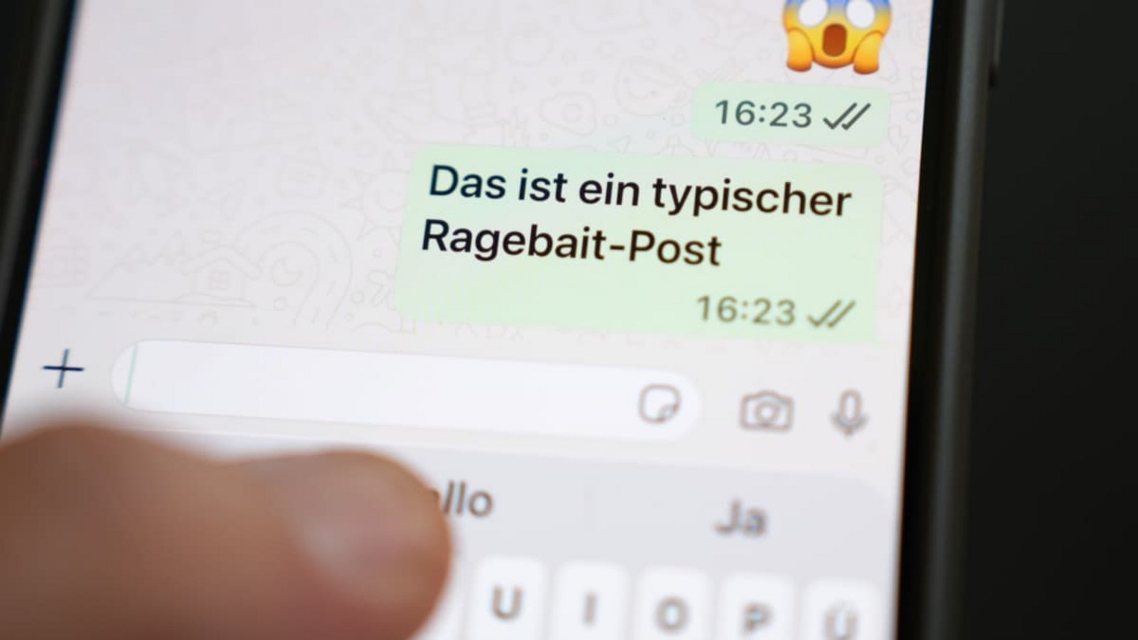 „Ragebait“ steht auch zur Wahl zum Jugendwort des Jahres 2026.Marcus Brandt/dpa