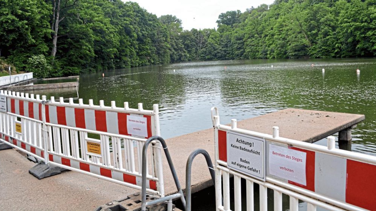Der Tiefe See ist kein Naturfreibad mehr. Foto: Stahlfeld