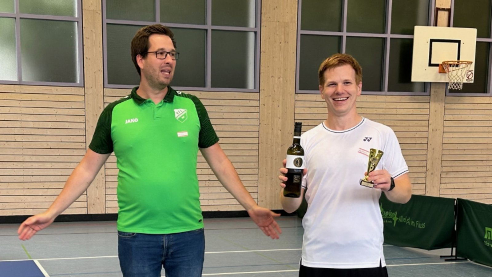 Matthias Kroll (rechts) gewinnt. Foto: privat