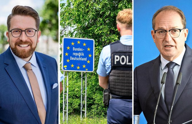 Der Anwalt Andreas Hennemann (links) wirft Innenminister Dobrindt vor, sich mit den Zurückweisungen von Asylsuchenden  über geltendes Recht hinwegzusetzen.<span class='image-autor'>Foto: DeniseClausFotografie, dpa/Patrick Pleul, dpa/Hannes P. Albert</span>