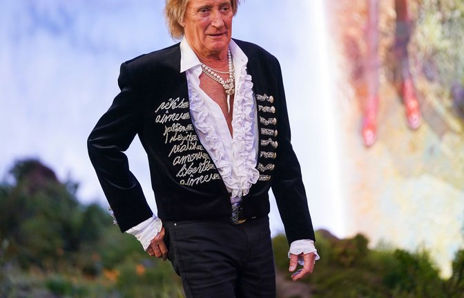 Gesundheitlicher Zwischenfall bei Popstar Rod Stewart.(Archiv)<span class='image-autor'>Foto: Alberto Pezzali/Invision/dpa</span>