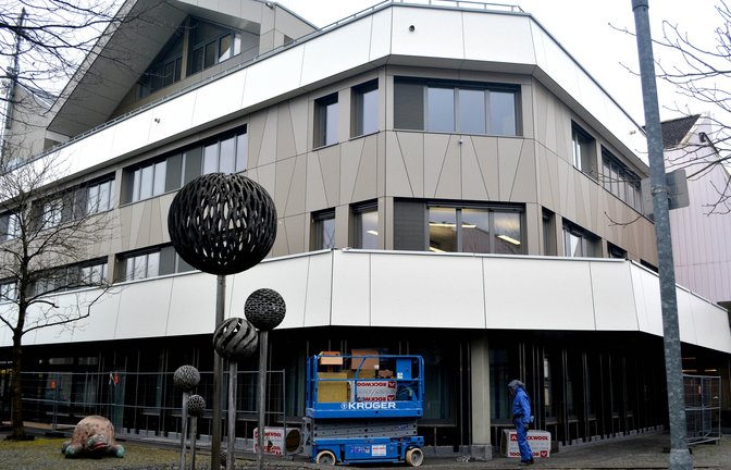 Am Illinger Rathaus wird auch in 2022 weiter gebaut und saniert. <span class='image-autor'>Fotos: Stahlfeld</span>