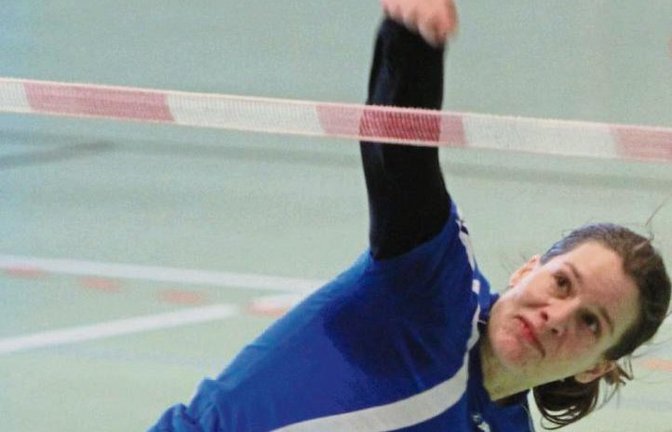 Eva Grözinger hatte gegen Gärtringen einige Anlaufschwierigkeiten. Doch im dritten und vierten Satz spielte die TVV-Angreiferin nahezu fehlerfrei. Foto: Nachreiner