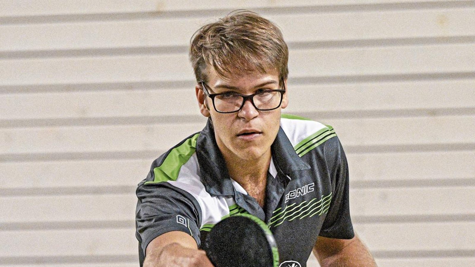 Pascal Wisirenko hat sich, obwohl er erst 20 Jahre alt ist, schon zur Nummer eins der Setzliste beim TSV Hochdorf entwickelt. Foto: Leitner