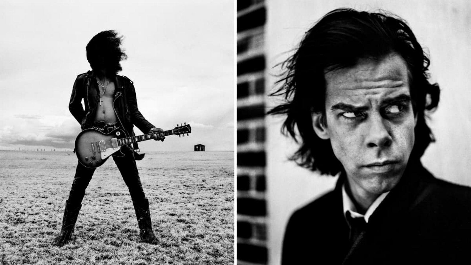 Der etwas andere Rock'n'Roll-Chronist: Slash im Jahr 1992 in Santa Fe (links) und Nick Cave im Jahr 1996 in LondonAnton Corbijn Der etwas andere Rock'n'Roll-Chronist: Slash im Jahr 1992 in Santa Fe (links) und Nick Cave im Jahr 1996 in LondonAnton Corbijn